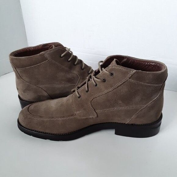 E.T. WRIGHT Men Dress Suede Boot size 8B - Picture 11 of 11